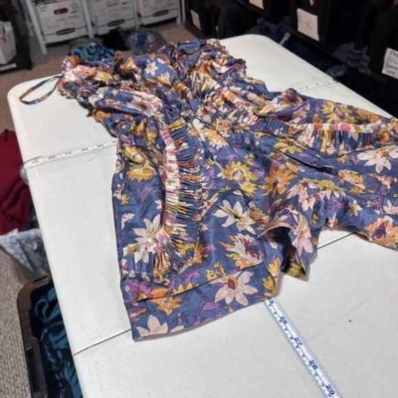 Sachin + Babi Rory 100% silk wildflower romper Size 2 - Picture 14 of 16